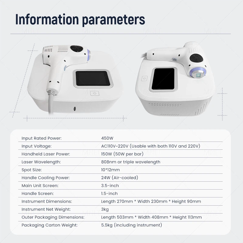 MNLT Home-Use 808 nm Laser Hair Removal Device – Salon Results in Your Living Room manufacturers